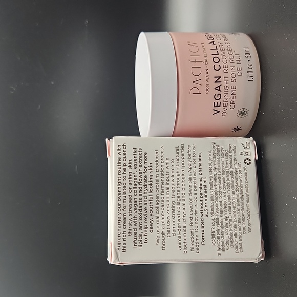 Pacifica NIB Vegan Collagen Set Overnight Recovery 50ml & Recovery Eye 15ml** - Picture 5 of 5